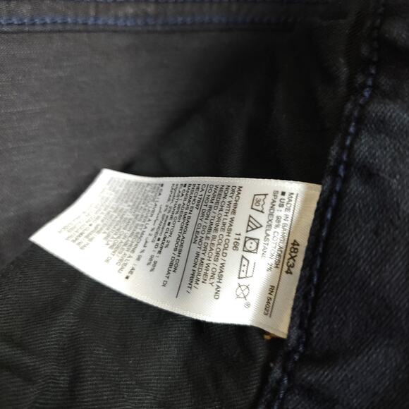 Old Navy Relaxed Slim Taper Built-In Flex Jeans For Men Size 48x34 - Picture 11 of 11